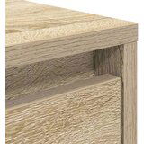 vidaXL Kavna mizica s predali sonoma hrast 100x100x40 cm | Shoptok.si