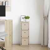  Kreveta s ladicama Sonoma hrast 25,5 x 22 x 69,5 cm | shoptok.hr