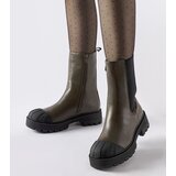 Gemre Dark green insulated Chelsea boots Porcigatone | Shoptok.si