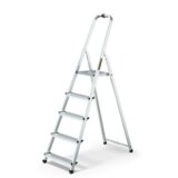 Drabest ALUMINIJSKE LJESTVE KUĆNE 5 STEPENICE 125KG+GRATIS KUKA | Eponuda.ba