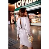 Fasardi Warm dress with a cappuccino cut-out on the back | shoptok.hr