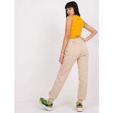 Fashion Hunters Basic beige Julia sweatpants | shoptok.hr