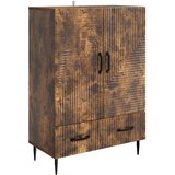  Kreveta Dimljeni hrast 66 x 34,5 x 95 cm Konstruirano drvo | shoptok.hr