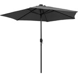  Vrtni suncobran LED s aluminijskim stupom 270 cm antracit | shoptok.hr