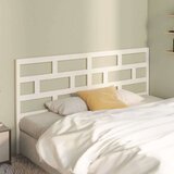  Uzglavlje za krevet bijelo 186 x 4 x 100 cm od masivne borovine | shoptok.hr