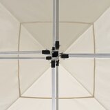 Profesionalni sklopivi šator za zabave aluminijski 2 x 2 m krem | shoptok.hr