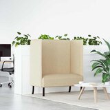 SOFA s visokim naslonom 101cm Krema tkanina | shoptok.hr