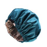 INF Dvoslojna satenska spalna kapica za ženske Green, (21685956) | Shoptok.si