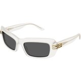 Balenciaga BB0432S 003 ONE SIZE (57) Bela/Siva | Shoptok.si