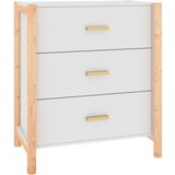 Maison Chic Komoda - Predalnik bela 62x38x70 cm inženirski les, (21716449) Cene