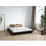 Karup Design Crni bračni krevet od borovine s letvicom 180x200 cm Japan - | shoptok.hr