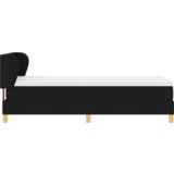 Box Spring Krevet s Madracem Crni 80x200 cm Tkanina | shoptok.hr
