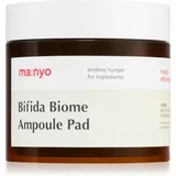 ma:nyo Bifida Biome eksfoliacijske čistilne blazinice za hidracijo in učvrstitev kože 70 kos