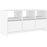 TV ormarić bijeli 102 x 37,5 x 52,5 cm od konstruiranog drva | shoptok.hr