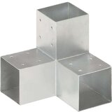 vidaXL spojnik za stupove u y-obliku od pocinčanog metala 91 x 91 mm | shoptok.hr
