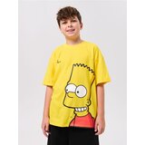 Sinsay Pamučna majica s printom The Simpson | shoptok.hr