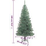  Umjetno božićno drvce sa snijegom zeleno 180 cm | shoptok.hr
