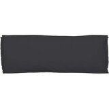 vidaXL Vanjski Jastučić Crni Poliester 110 x 40 x 8 cm Jastučić | shoptok.hr