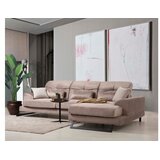  Frido corner right (L3+Chl) - beige beige corner sofa | Eponuda.com