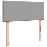  Otomanski krevet s madracem svjetlosivi 120x190 cm tkanine | shoptok.hr