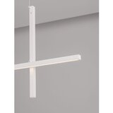 Nova Luce Mat bijela LED viseća svjetiljka aluminijska sa sjenilom od akrilnog stakla Looma – | shoptok.hr