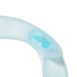BabyOno Silikonski slinček ultrathin 6 m+, moder | Shoptok.si