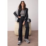 TRENDYOLMILLA Ženske farmerke TWOSS25JE00278, Crne | Eponuda.com