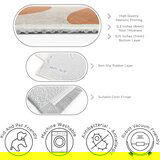 Mila Home Oranžen pralen tekač 80x200 cm Caramel Latte – | Shoptok.si