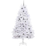  Umjetno božićno drvce Bijelo 106 x 106 x 210 cm PVC i metal | Eponuda.com