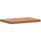 Stolna ploča 80 x 40 x 4 cm pravokutna od masivne bukovine | shoptok.hr
