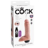 King Cock realističen dildo 8 Squirting, 20cm | Shoptok.si
