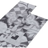 vidaXL Samoljepljive podne obloge PVC 5 21 m² 2 mm sivi uzorak | shoptok.hr
