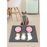 Cat prostirka Yummy, 40x60, siva
