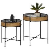 Mömax set mizic eike, 2-Delni, črna, naravna barva | Shoptok.si
