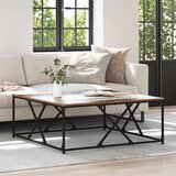vidaXL Kava Stol Staro drvo 100 x 100 x 40 cm Konstruirano drvo Cijene