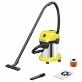 Karcher WD 3 S V-17/4/20 1.628-135.0 mokro/suhi usisivač 1000 W 17 l puhalo za lišće Cijene