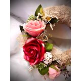 7 seas 365 ukrasni vjenčić Crvena rapsodija, 25 cm | shoptok.hr