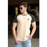 Madmext Camel Basic Men's T-Shirt 4523 Cene