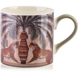 Mondex Skodelica porcelan Isaac Palma Pantery 9x13x9 večbarvna 1pc, (5000300845) Cene