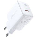 Acefast Stenski polnilec A1 PD20W, 1x USB-C (bel), (20633371) | Shoptok.si