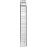  Lučne gabionske košare 4 kom 200x30x180/200cm pocinčano željezo | shoptok.hr