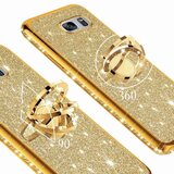 Nillkin Silikonski ovitek RING za Huawei P Smart 2019 zlat z bleščicami | Shoptok.si