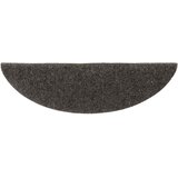  Prostirke za stepenice, samoljepljive, 20 kom 56x17x3 cm, antracit, poluokrugle | shoptok.hr