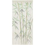 vidaXL Zavjesa za vrata protiv insekata Otisak bambusa 100x220 cm | shoptok.hr