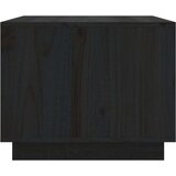  Stolić za kavu crni 80x50x40 cm od masivne borovine | shoptok.hr