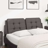 vidaXL Vzglavna stranica siva 120 cm umetno usnje | Shoptok.si