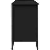 Ormarić za umivaonik crni 91 x 35 x 60 cm konstruirano drvo | shoptok.hr