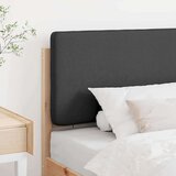 Tapecirano vzglavje z vzglavjem Rjava in temno siva 90 cm, (5000109077) | Shoptok.si