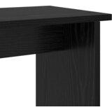 vidaXL TV omarica s polico Črni hrast 180 x 30 x 43 cm Konstruiran les | Shoptok.si