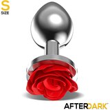 After Dark 2024 Analni Čep After Dark With Rose Red-silver (s) | Shoptok.si